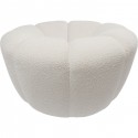 Fauteuil pivotant Peppo Lounge crème Kare Design