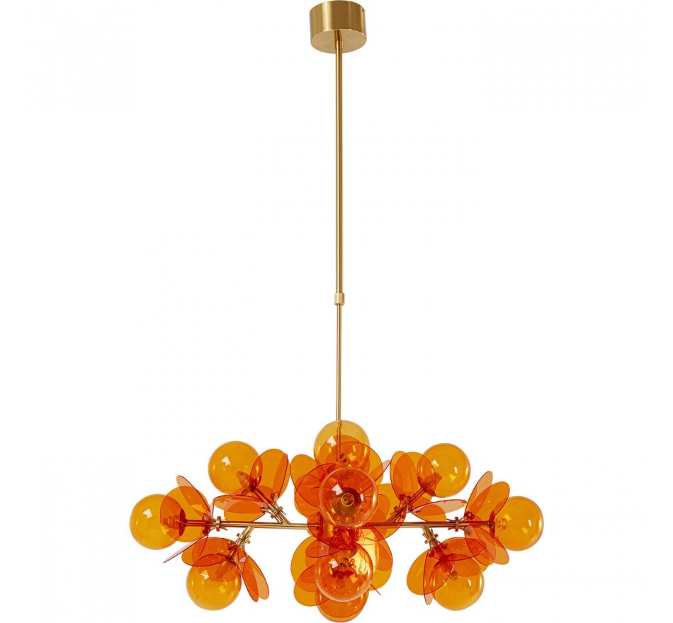 Suspension Globo ambre Kare Design