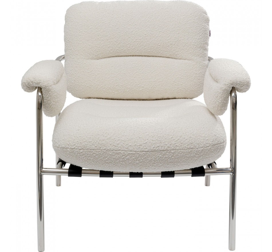 Fauteuil Peppo Sam crème Kare Design