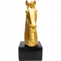 Déco Fidelis buste de cheval doré Kare Design