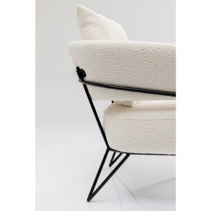 Fauteuil Peppo crème Kare Design