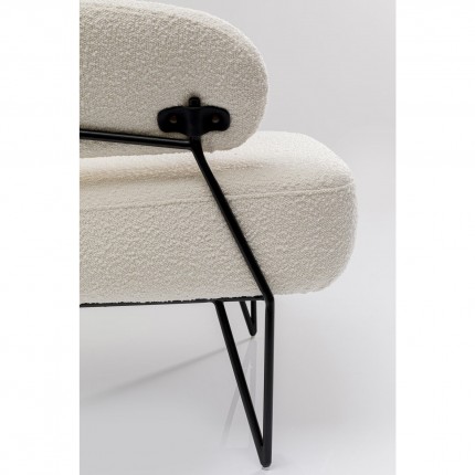 Fauteuil Peppo crème Kare Design