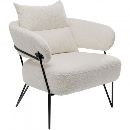 Fauteuil Peppo crème Kare Design