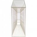Console Dimension 80x80cm champagne Kare Design