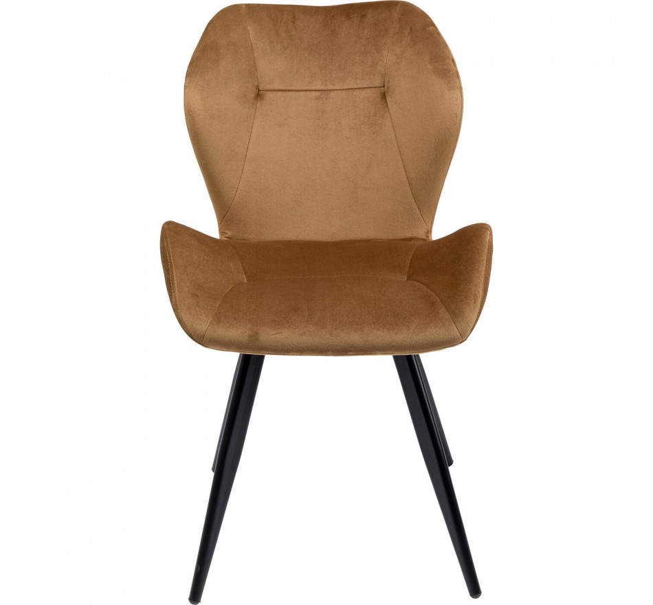 Chair Viva velvet brown Kare Design Chair Viva velvet brown Kare Design
