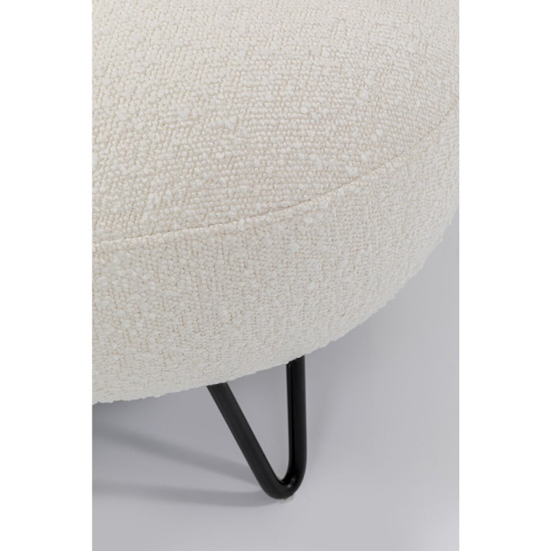 Canapé Peppo 2-places blanc 182cm
