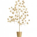 Portemanteau mural arbre doré 93cm Kare Design