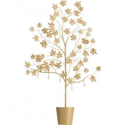 Portemanteau mural arbre doré 93cm Kare Design