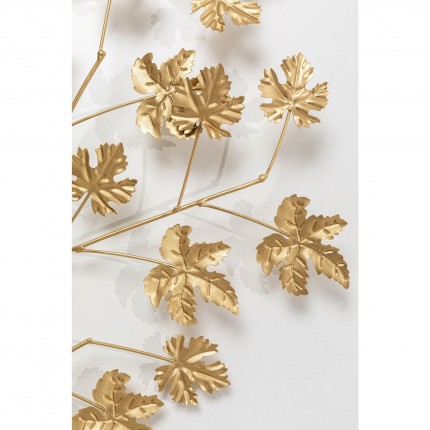 Portemanteau mural arbre doré 93cm Kare Design