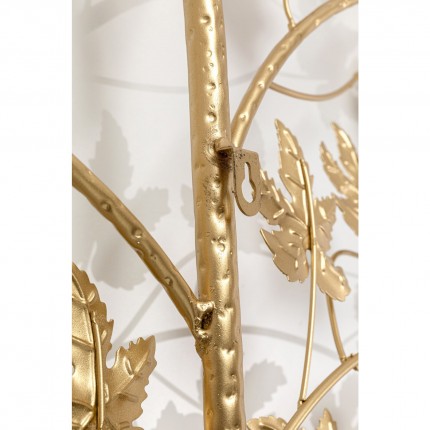 Portemanteau mural arbre doré 93cm Kare Design