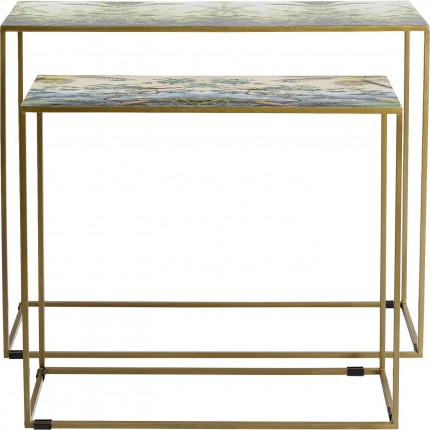 Consoles Paradise set de 2 Kare Design