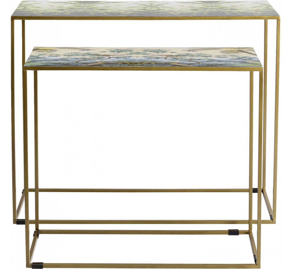 Consoles Paradise set de 2 Kare Design