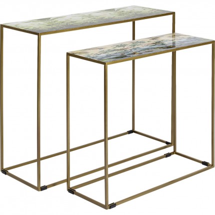 Consoles Paradise set de 2 Kare Design