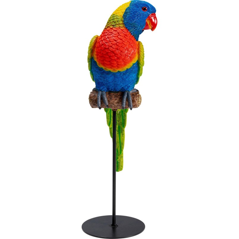 Déco perroquet vert 36cm Kare Design