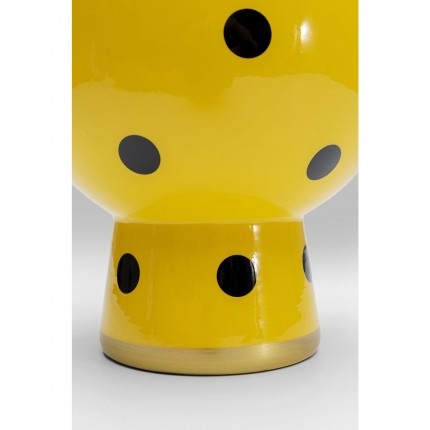 Vase Merina jaune soleil rouge 28cm Kare Design