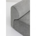 Méridienne droite d'angle canapé Lucca gris Kare Design