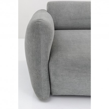 Assise gauche d'angle canapé Lucca gris Kare Design