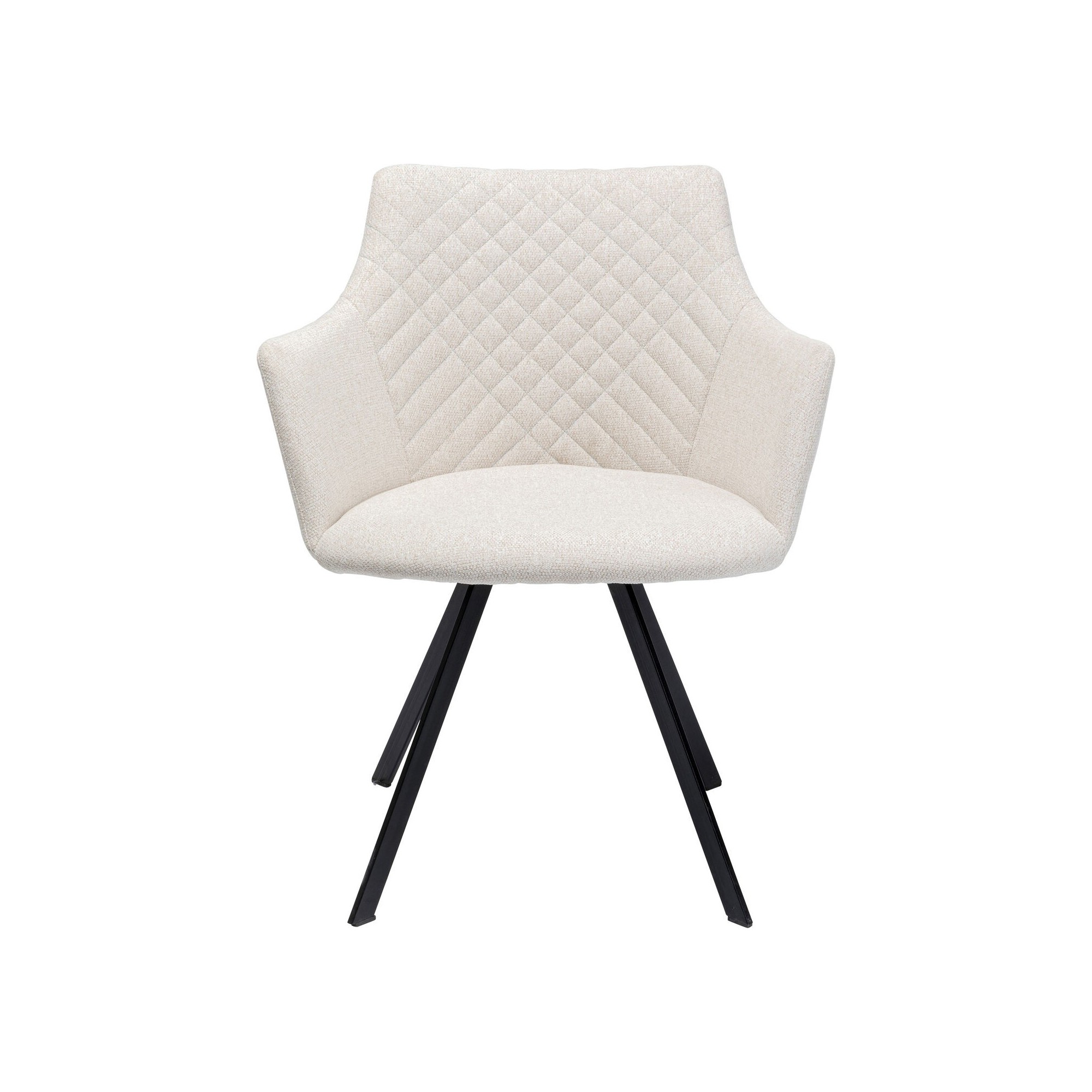 Chaise pivotante Coco crème Kare Design
