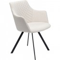 Chaise pivotante Coco crème Kare Design