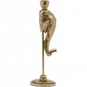 Bougeoir Elephant Head doré 36cm
