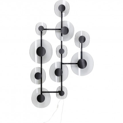 Applique murale Mariposa XL noire Kare Design
