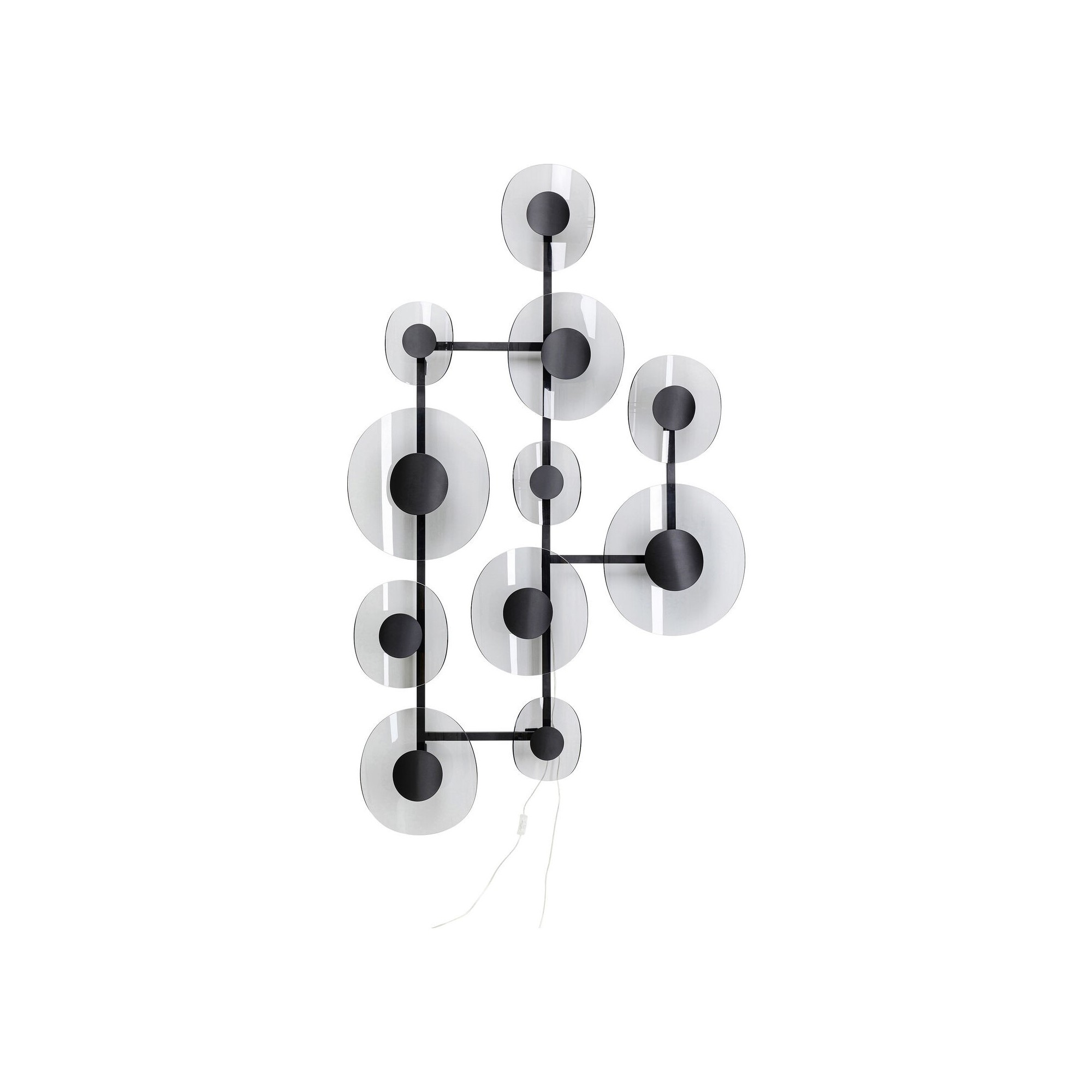 Applique murale Mariposa XL noire Kare Design