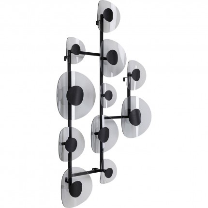 Applique murale Mariposa XL noire Kare Design