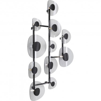 Applique murale Mariposa XL noire Kare Design