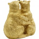 Déco ours dorés couple Kare Design