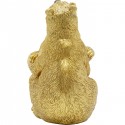Déco ours dorés couple Kare Design