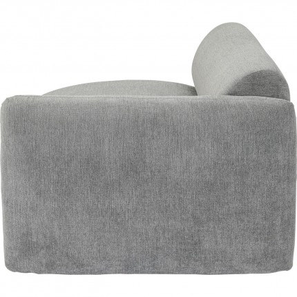 Assise droite d'angle canapé Lucca gris Kare Design