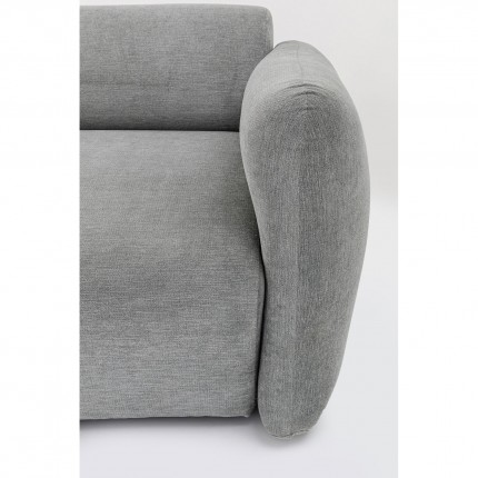 Assise droite d'angle canapé Lucca gris Kare Design