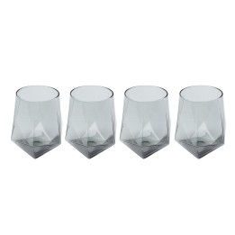 Verre à eau Diamond Smoke