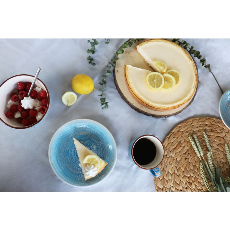 Mugs Swirl Blue set de 6 Kare Design