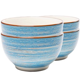 Cereal Bowl Swirl Blue Ø14cm Kare Design