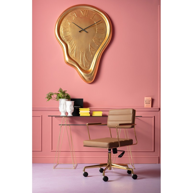 Bureau en verre Polar 135x65cm Kare Design