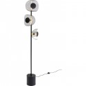 Lampadaire Mariposa 160cm noir Kare Design