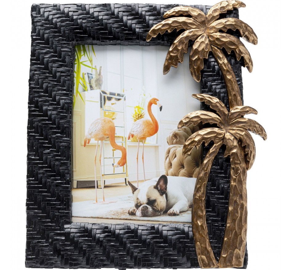 Cadre photo palmiers 21x24cm Kare Design