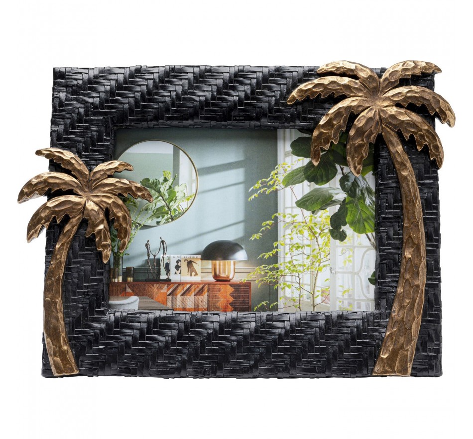 Cadre photo palmiers 26x19cm Kare Design