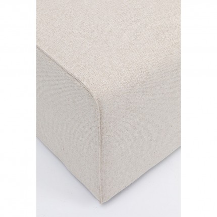 Assise centrale canapé Infinity crème Kare Design