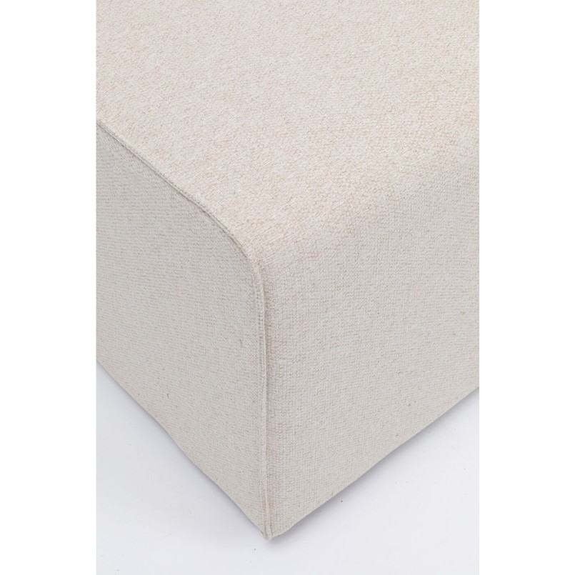 Assise centrale canapé Infinity crème Kare Design