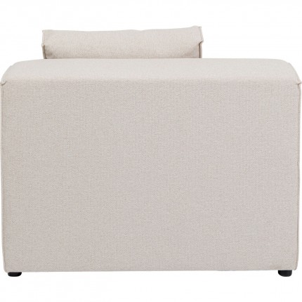 Assise centrale canapé Infinity crème Kare Design