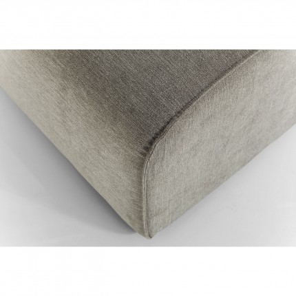 Pouf canapé Infinity gris Kare Design