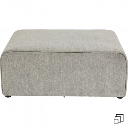 Pouf canapé Infinity gris Kare Design