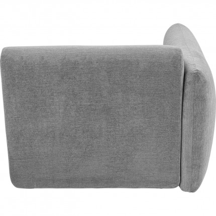 Assise gauche d'angle canapé Lucca gris Kare Design