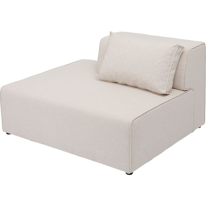 Méridienne gauche canapé Infinity crème Kare Design