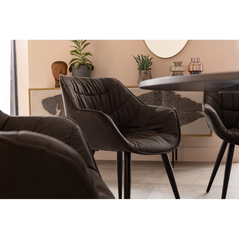 Chair with Armrest Thelma Kare Design