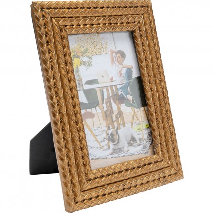 Cadre photo tresses 17x22cm Kare Design