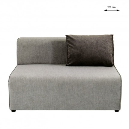 Assise centrale canapé Infinity gris Kare Design