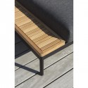 Salon de jardin Natal gris anthracite Gescova